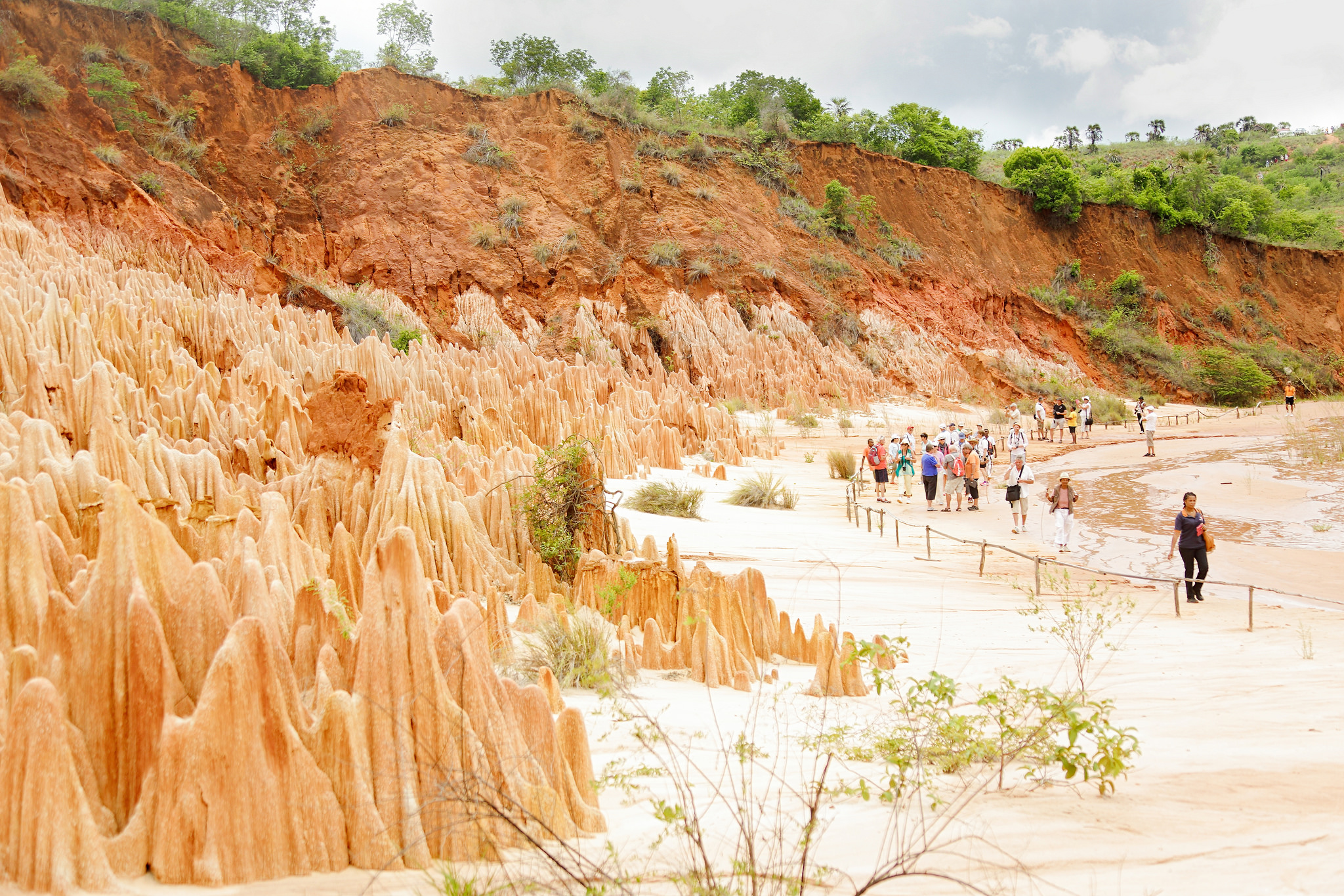 Tsingy rouges près de Diego Suarez